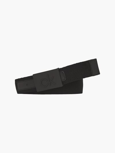 Calvin Klein Táskák & Kiegészítők HU197751 | Calvin Klein Plaque Buckle Férfi Öv Fekete